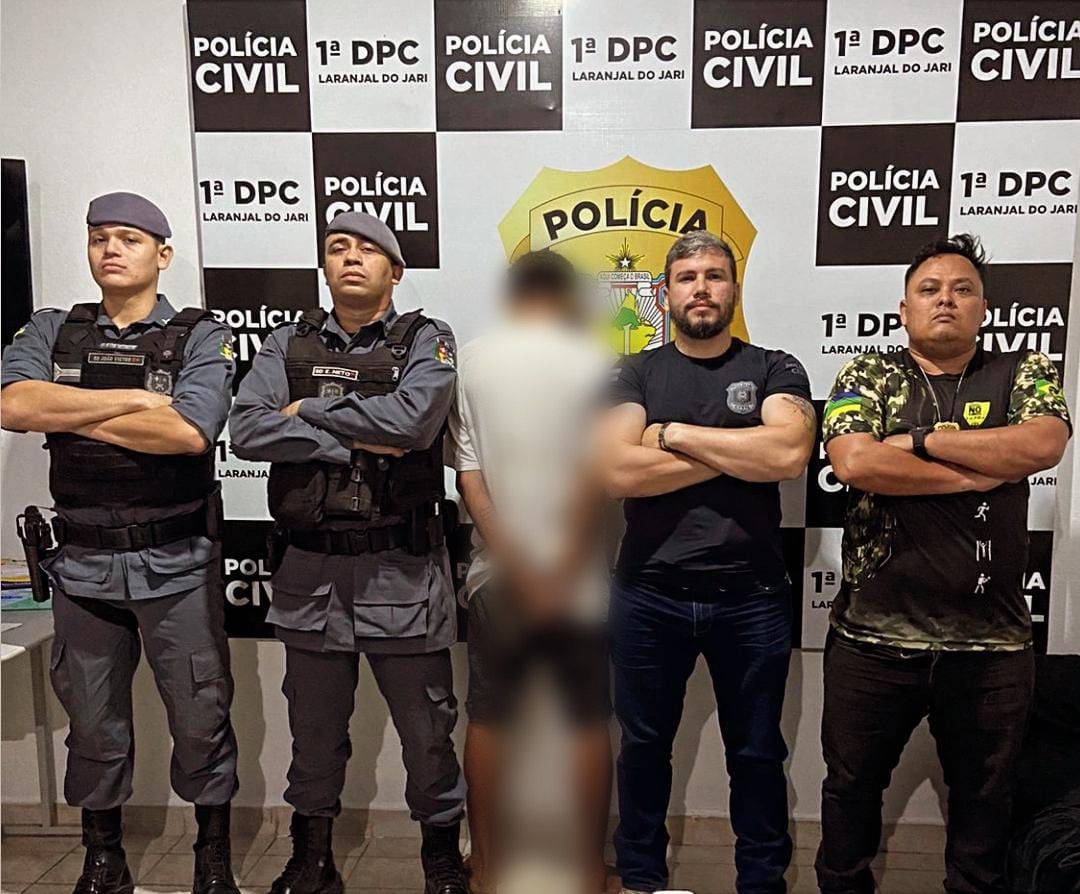 EM LARANJAL DO JARI, POLÍCIAS CIVIL E MILITAR PRENDEM INDIVÍDUO EM FLAGRANTE POR ESTELIONATO